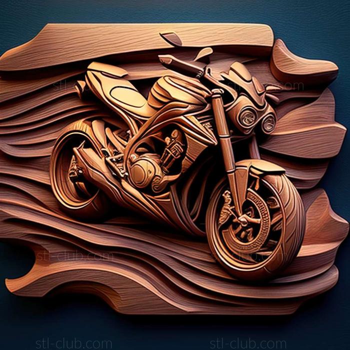 3D model Triumph Street Triple (STL)